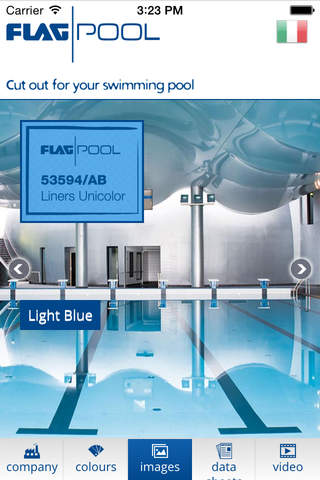 FLAGPOOL - Cut out for your swimming pool - náhled