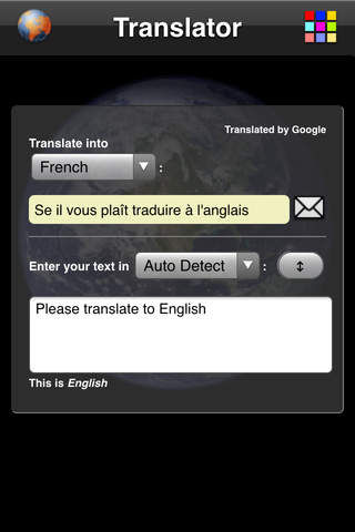 Language Translator - náhled