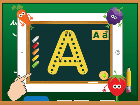 A-Z English Alphabet Kids - Fruits and Vegetables - náhled