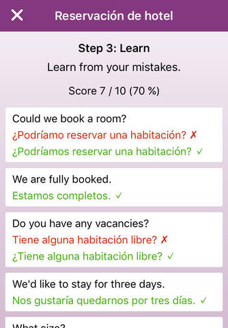 Phrasebook & Vocabulary - English, Spanish, German - náhled