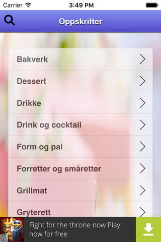 Oppskrifter Norsk - náhled