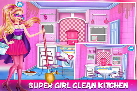 Super Girl Groom The Room - náhled