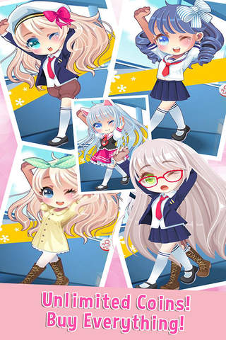 Dizzy Girl - Anime Beauty Dress Up Makeover Salon - náhled