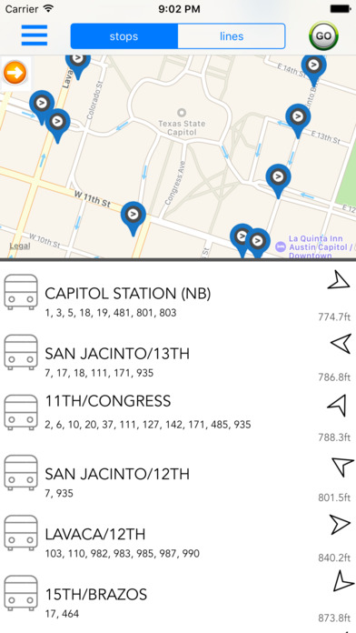 Austin Public Transport screenshot 4