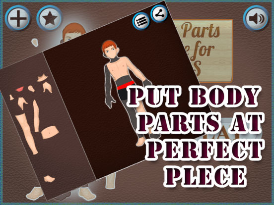 Human Body Part Puzzle For Kids screenshot 8