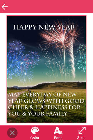 Happy New Year Greeting Cards free - náhled