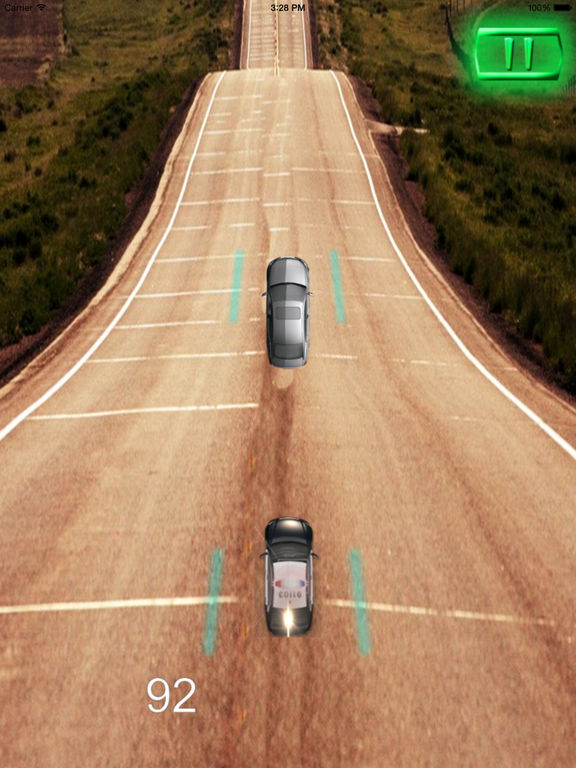 A Driving Fast Police - Racing Hovercar Game screenshot 8