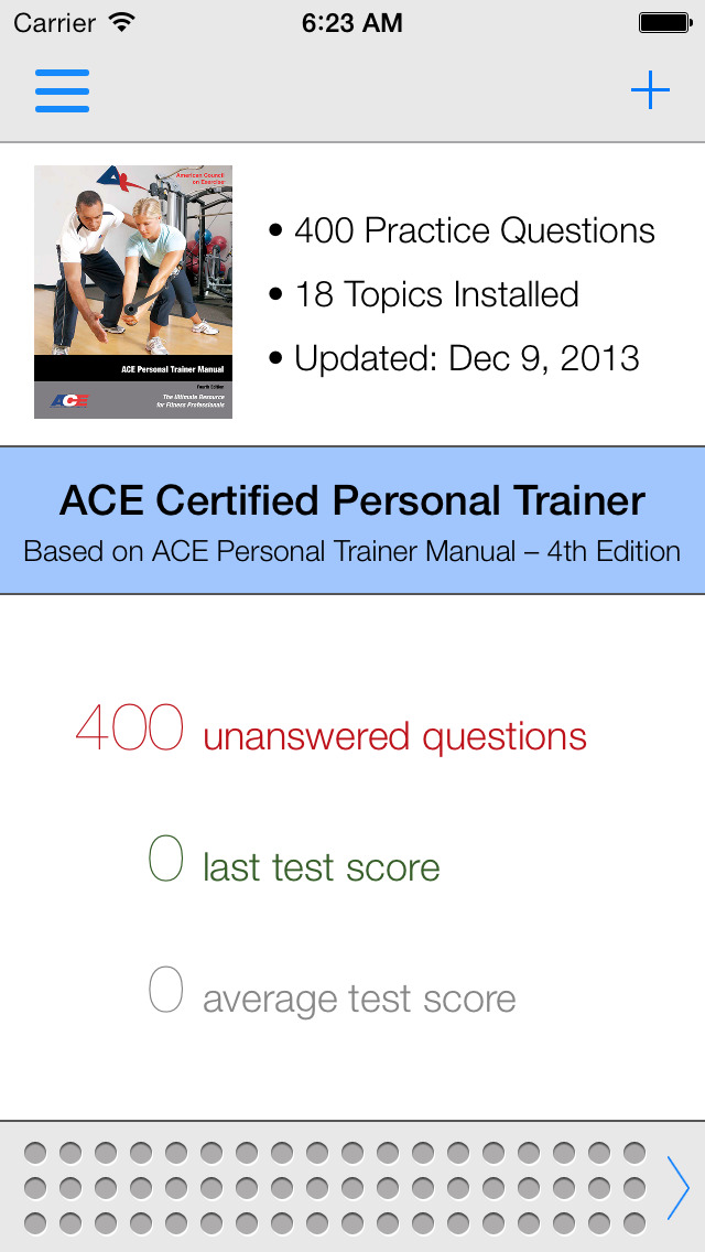 ACE CPT Test Questions & Answers screenshot 1