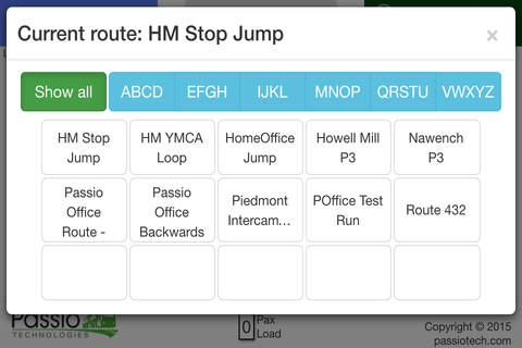 Passio Shuttle - náhled