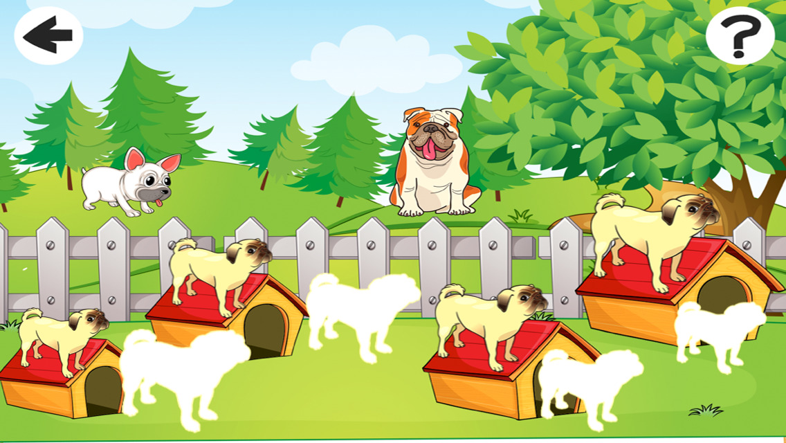 App Shopper: Animated Dog-s Sort-ing Game-s For Baby & Kids (Games)