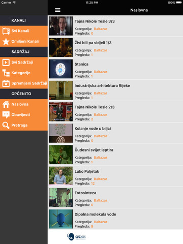 CARNet Meduza - náhled