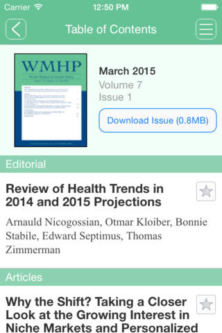World Medical & Health Policy - náhled