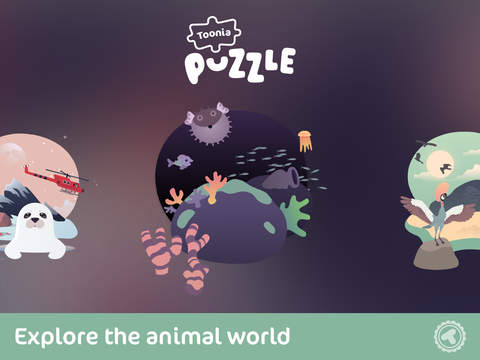 Toonia Puzzle - Animal Jigsaw Puzzle Game for Kids screenshot 7
