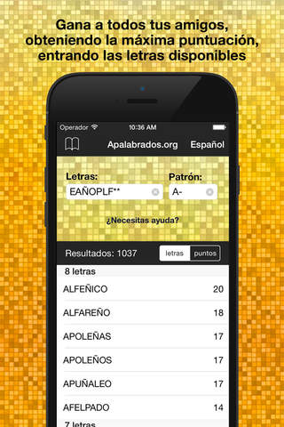 Apalabrados.org - Haz trampas y gana siempre en Ap - náhled