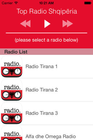 Radio Albania - Radio Albanian Online FREE (AL) - náhled