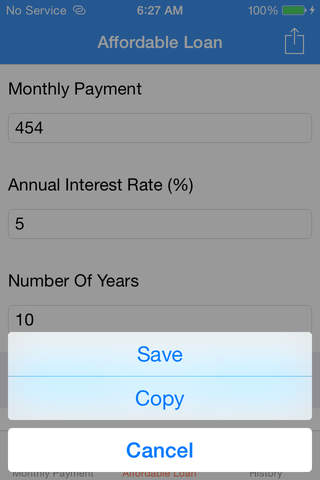 Loans Calculator and Manager - náhled