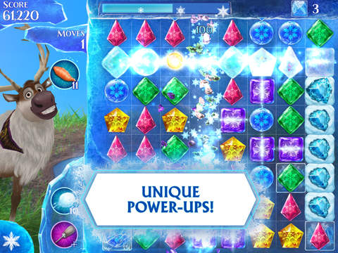 Disney Frozen Free Fall Game screenshot 8