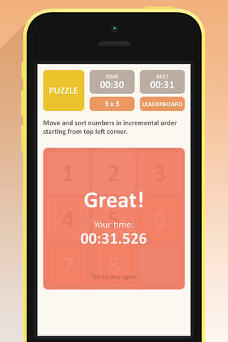 Puzzle Numbers Game - náhled