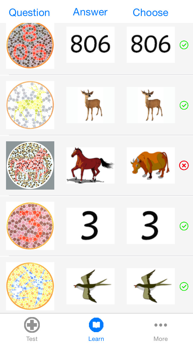 Color Blind Test For Kid - Test And Learn | Apps | 148Apps