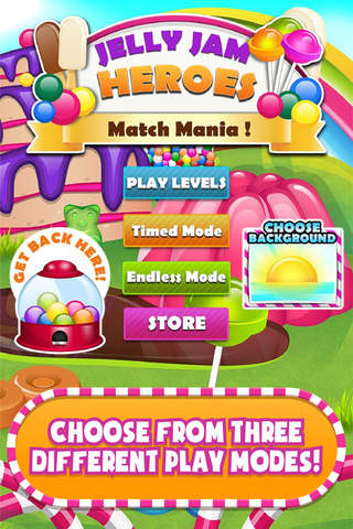 Gummy Jelly Jam Heroes! Sweet Bubble Popping Match - náhled