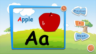 Alphabet ABC jigsaw flash card screenshot 2