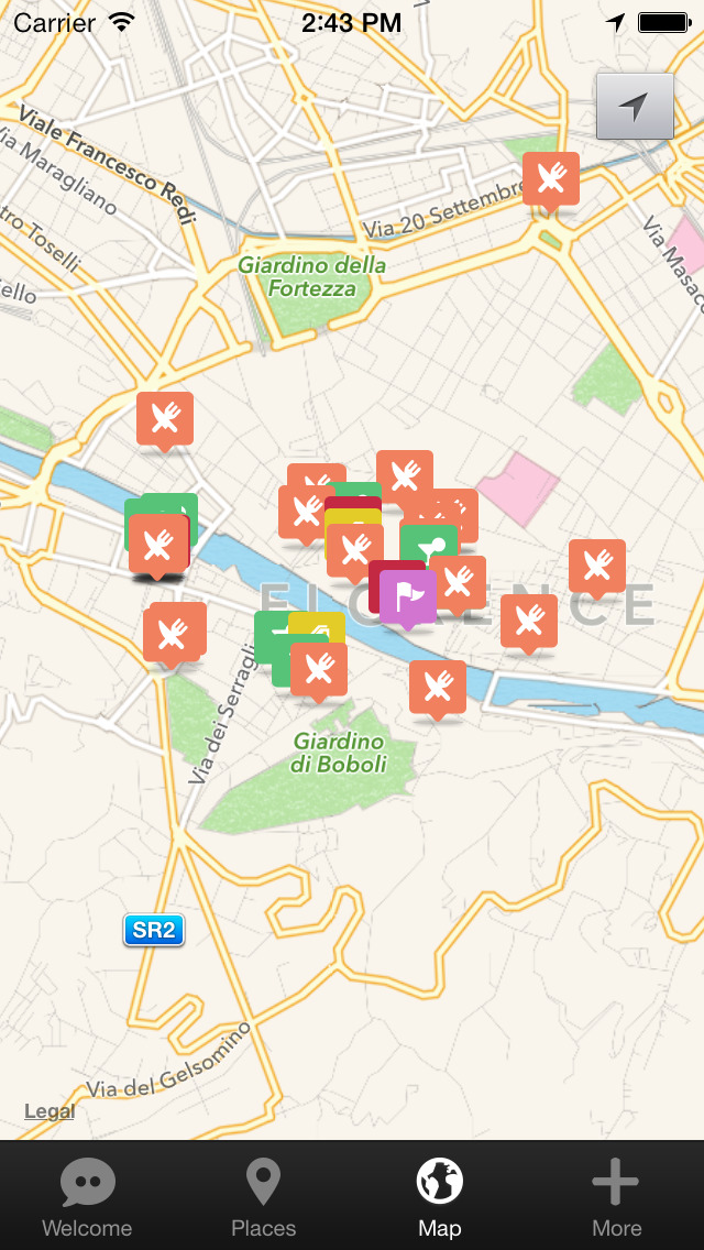 Florence Urban Adventures - Travel Guide Treasure mApp screenshot 5