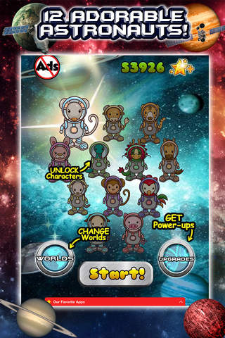 A Zodiac Space Jumping Adventure Astronaut Game FR - náhled