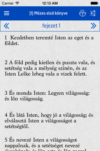 Hungarian Bible - náhled