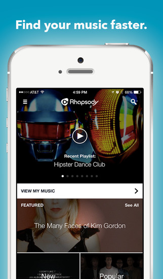 Napster - Top Music & Radio screenshot 2