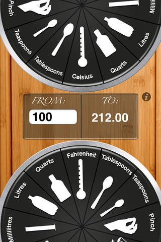 Kitchen Dial - Handy Conversions Units - náhled