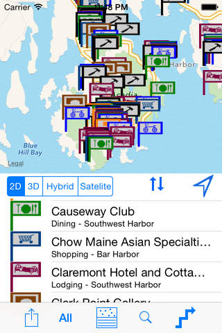 Acadia App - náhled