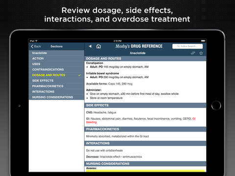 Mosby's Drug Reference screenshot 9