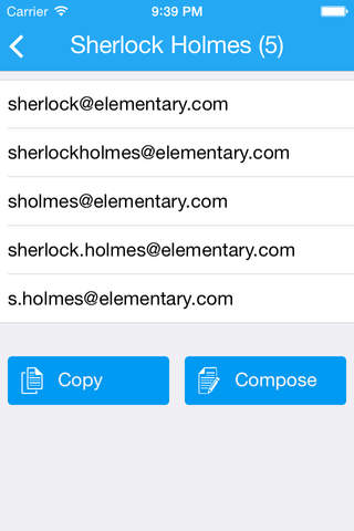 EmailStorm - náhled