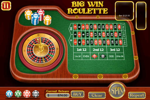 Big Win Casino - Free Casino Roulette - náhled