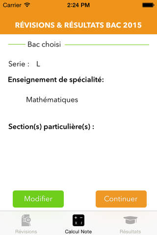 BAC L 2016 : Révisions, Calcul Note, Résultats - náhled
