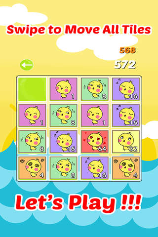 2048 Naughty Ducks: Match The Ducklings Tiles Numb - náhled