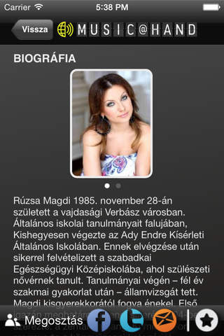 Rúzsa Magdolna MUSIC@HAND - náhled