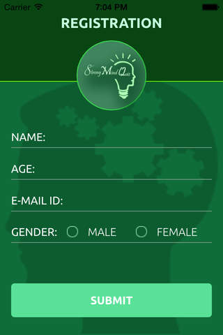StrongMind Quiz - náhled