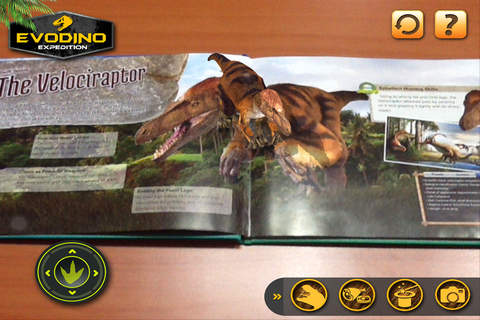EVO DINO - Augmented Reality - náhled