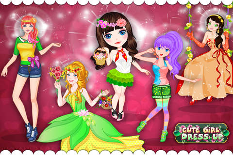 Cute Girl Dress Up : The Game for Girls Make Up,Sa - náhled