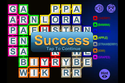 WordSearch - Find Hidden Color Words in Random Mar - náhled