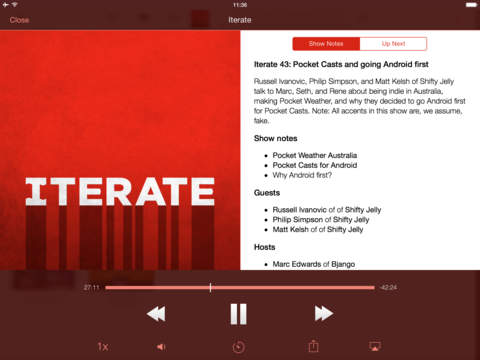 Pocket Casts: Podcast Player screenshot 7