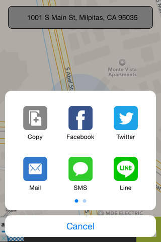 Current Location - náhled