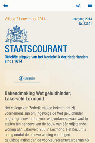 Officiële Bekendmakingen - náhled