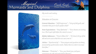 Magical Mermaids and Dolphins Oracle Cards - Doreen Virtue, Ph.D. screenshot 3