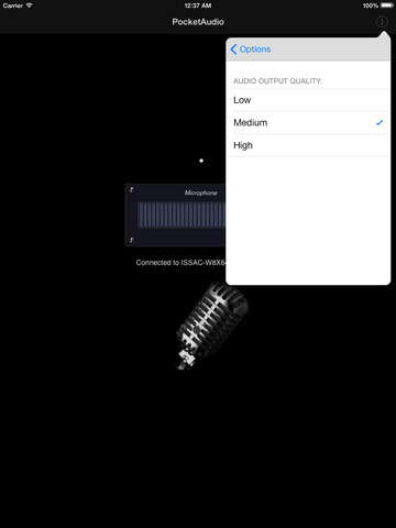 PocketAudio (Microphone) screenshot 8