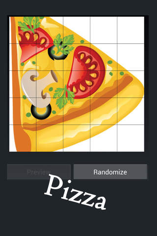 Fast Food Sliding Puzzle Game - náhled