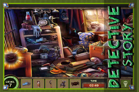 Detective Story : Hidden Objects Free - náhled