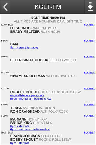 KGLT-FM Live - náhled
