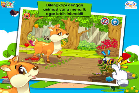Kancil dan Siput Adu Pintar - Buku Cerita Anak Int - náhled